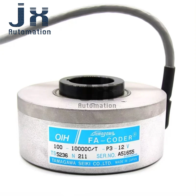 Original  Incremental Rotary Encoder TS5236N211 OIH100-10000C/T-P3-12V for Fujitsu/Hyundai  Elevator Parts