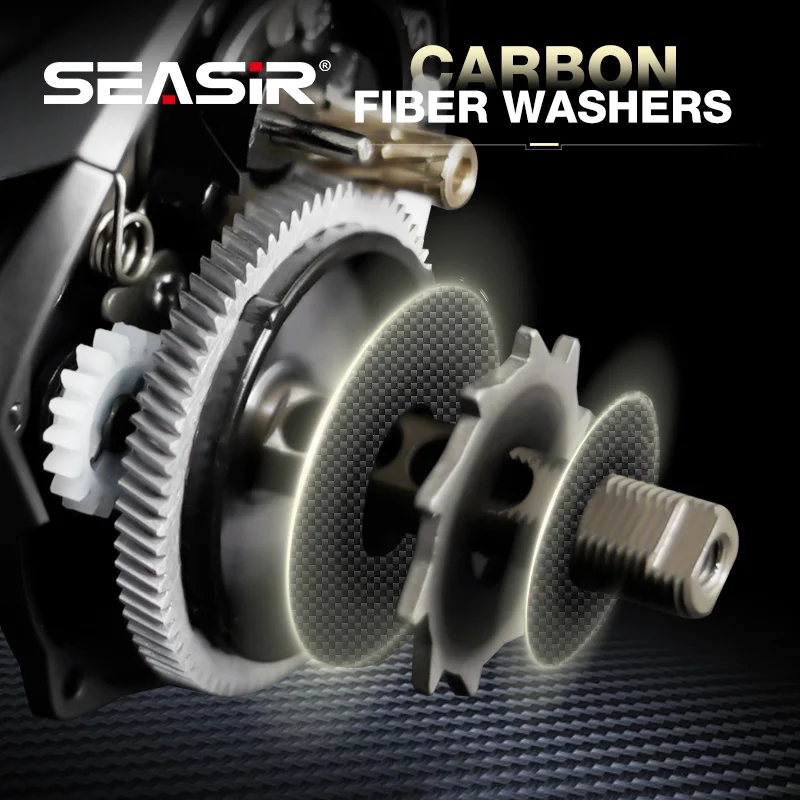 Seasir P-Series Cast Pro 145g BFS Baitcasting Fishing Reel