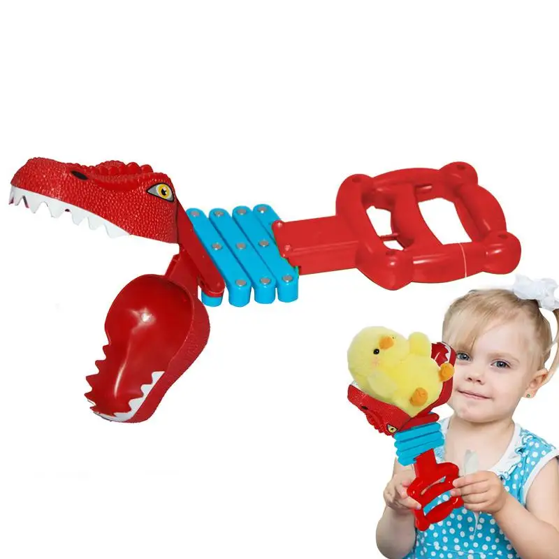 Robot Hand Grabber Interactive Toy Grabber Tool Dino Crocodile Tiger Shark Arm Water Bottles Long Arm Pick Up Toy Intelligence