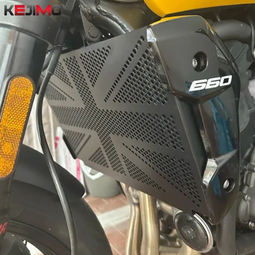 

2025 Motorcycle FOR Trident660 TRIDENT 660 Radiator Guard Protector Trident 660 21 Grille Radiator Protective Grill Guard Cover