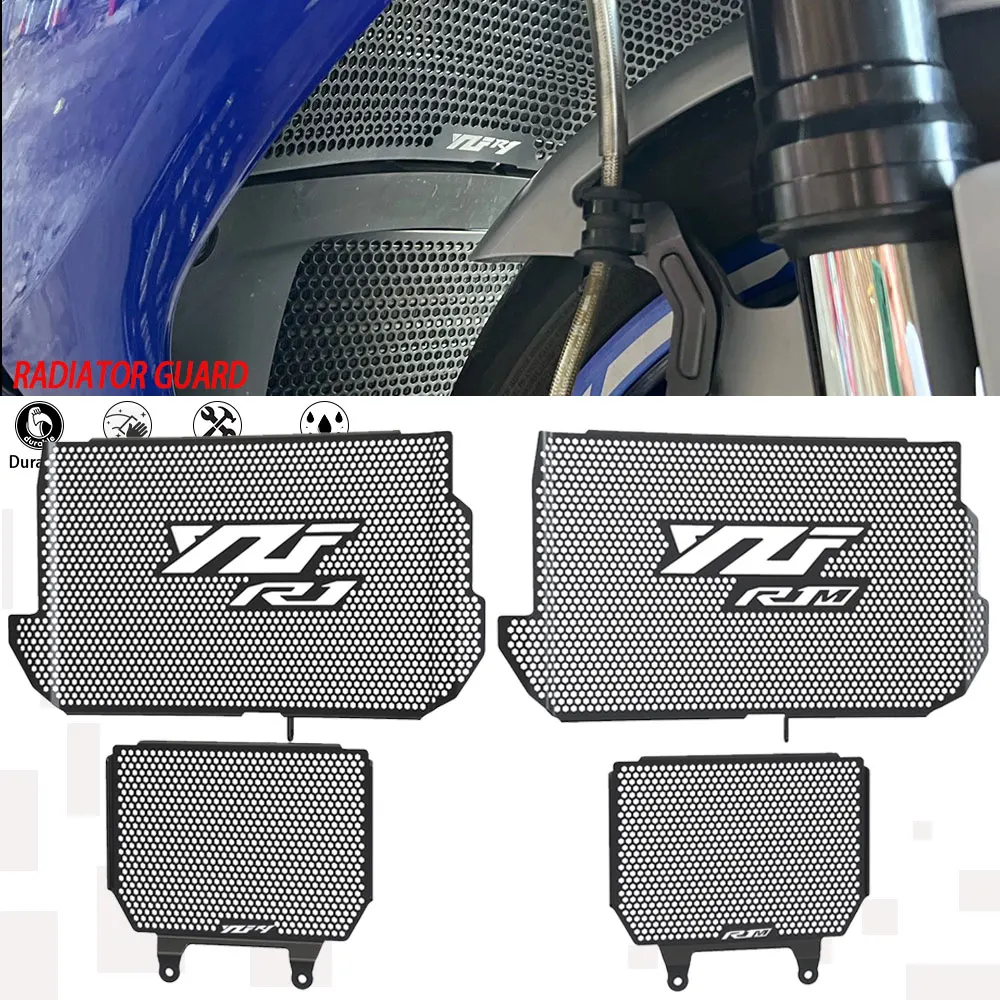 

For Yamaha YZFR1 YZF-R1 YZF-R1M YZF R1 M 2015 2016 2017 2018 2019 2020 2021 2022 2023 2024 YZFR1M Radiator Grille Guard Cover