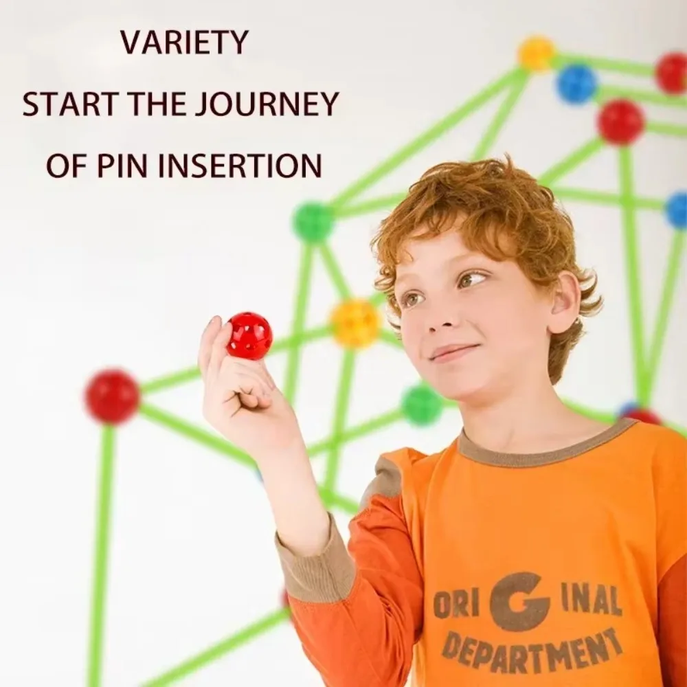 Analyste de construction de tente pour enfants, jouets de construction de fort, bricolage, jeu 3D, conception de bâtons de maison, outils d'assemblage, cadeaux pour enfants