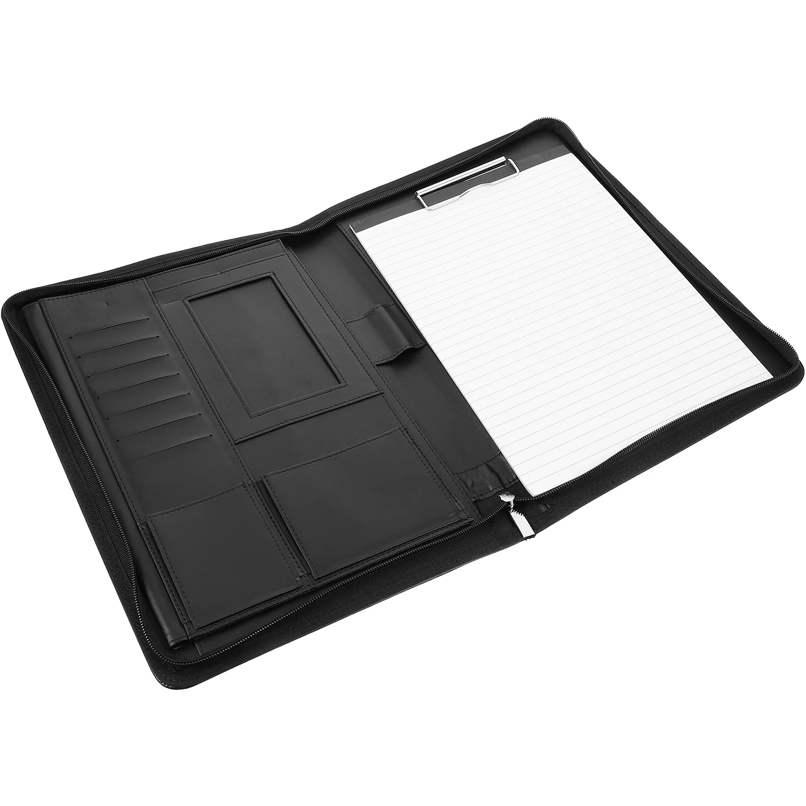 Torba na zamek błyskawiczny Organizer na dokumenty Segregatory do przechowywania Metalowe Padfolio dla dziecka