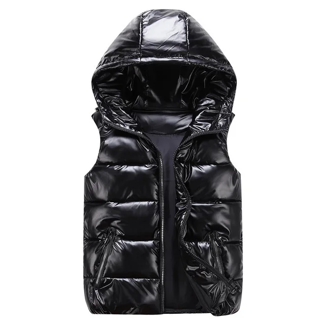 

Men Winter Bright Color Vest men Waistcoat Jacket vest BodyWarmer Lightweight Windbreaker Down Coat Winter Cloth