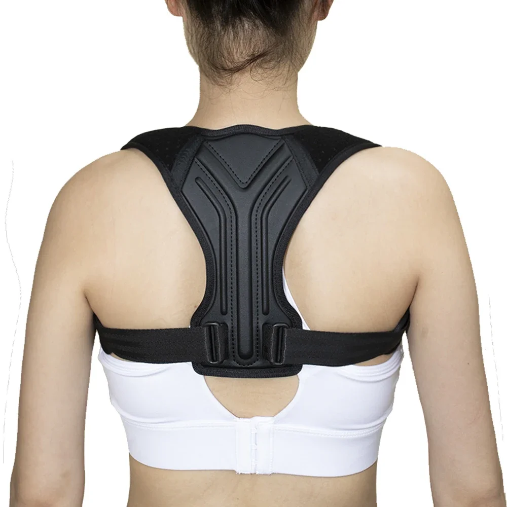 Adjustable Back Shoulder Posture Corrector Belt Clavicle Spine Support Reshape Your Body Home Office Sport Upper Back Neck Brace