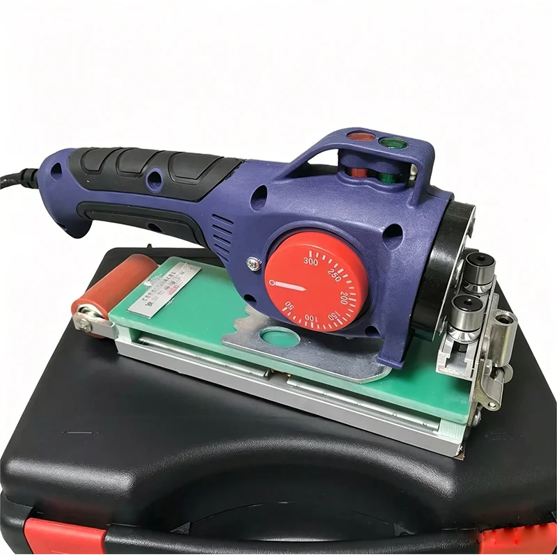 Portable Woodworking Edge Banding Machine  Handheld Edge Bander Tool Adjustable Temperature  For Self-adhesive Edge Banding