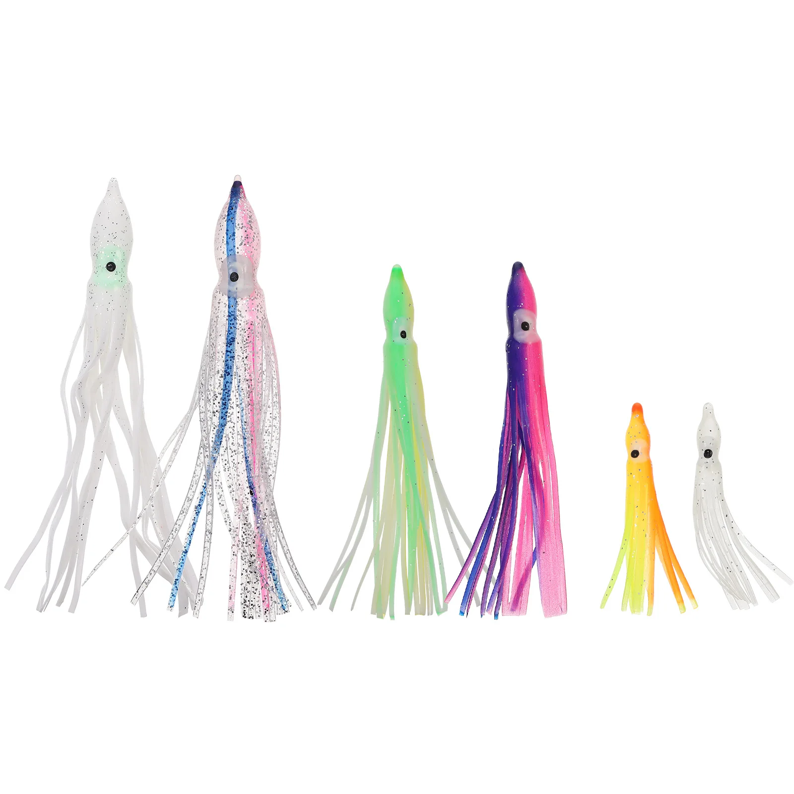 

30 Pcs Octopus Lure Fake Squid Fake Octopus Baits Baits 5cm 10cm 12cm Fishing PVC Artificial Lifelike Durable Outdoor