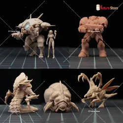 In Stock 1/64 1/43 Beauty Girls Robot Insect Anime Roles Miniature Figure Model Props Diorama Creative Scene Display Collection
