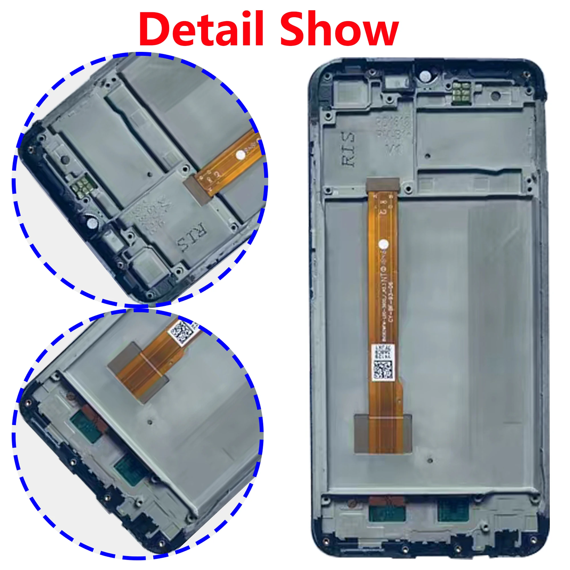 Original Display For Vivo Y91 LCD Full With Frame 1816 1817 1820 1811 Touch Screen Digitizer Assembly Replacement Repair Parts