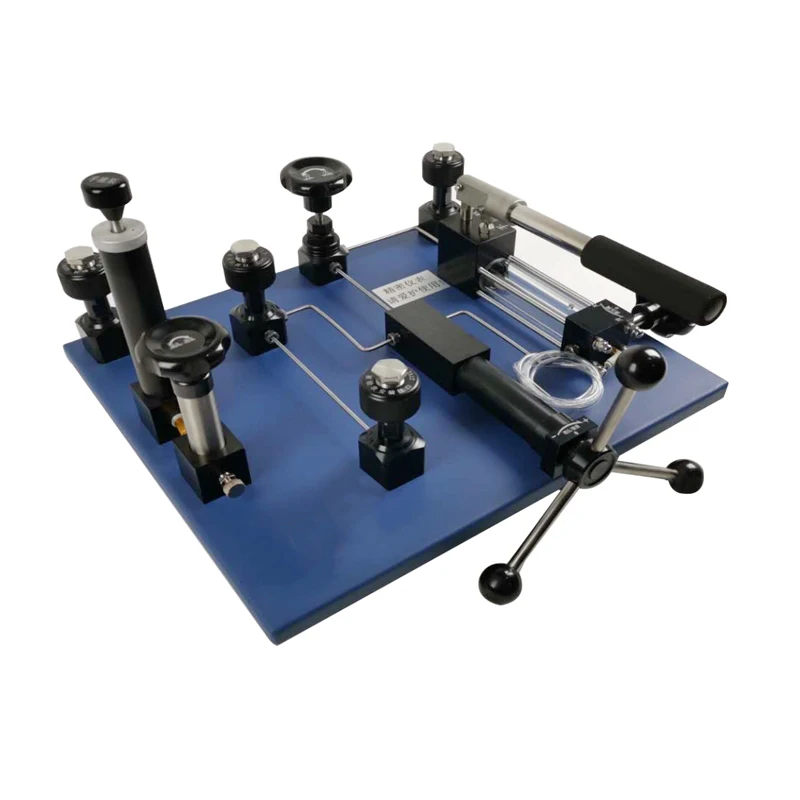 Pressure Gauge Calibration Machine -0.1 ~ 0 ~ 60Mpa Hydraulic Desktop Pressure Calibrator for Pressure Gauge Calibration