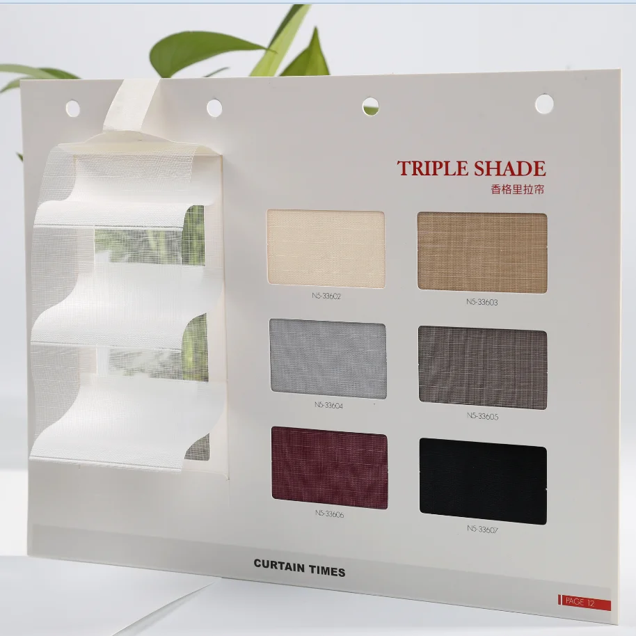 Motorized Roller Blinds Built-In Modern Vertical Design Children Safety Blackout Electric Blinds For Windows