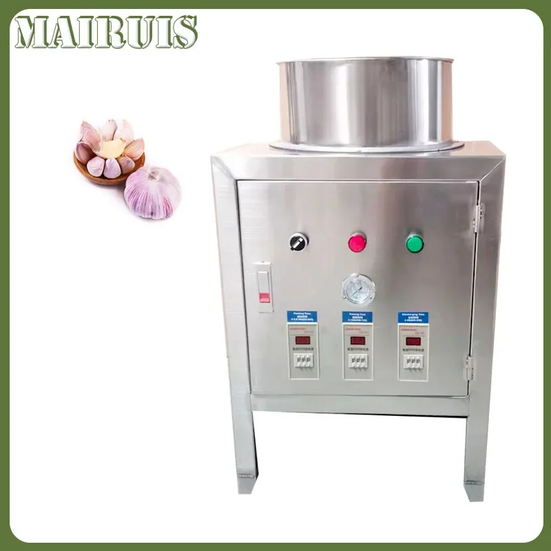 

MairuisIndustrial Air Stripping Garlic Peeling Machinery Automatic Breaker Separator Garlic Peeling Machine