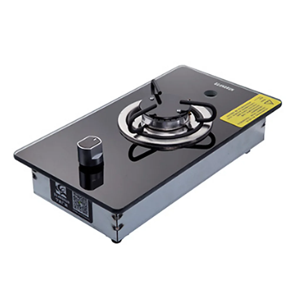 RV Single-burner Gas Stove Yacht Outdoor Gas Cooktop for Camper Van Recreational Vehicle Caravan