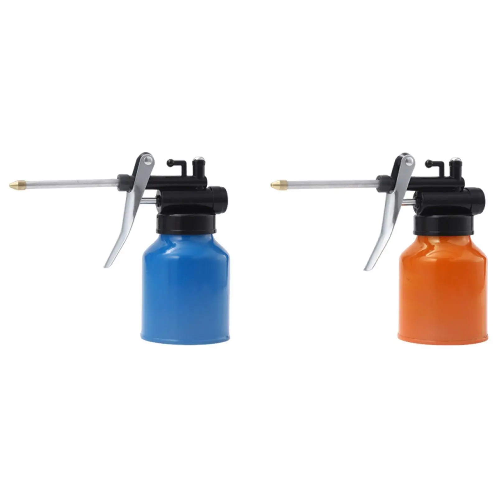 Hand Pump Oiler Can Portable Sturdy, with Spout, Durability, Premium High Pressure Oil Bottle Practical Manual Oiling Bottle