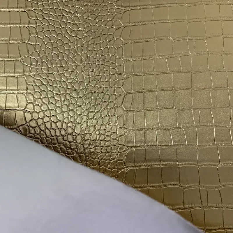 

Имитация крокодиловой кожи с тиснением из синтетической ПВХ из искусственной кожи