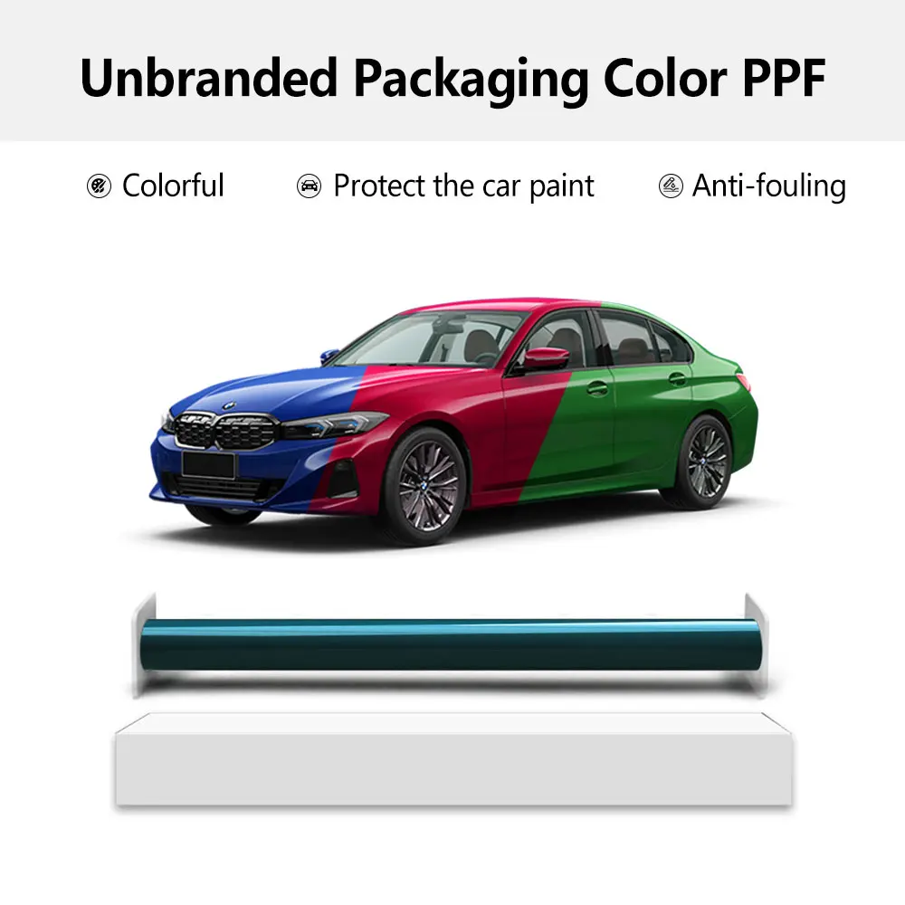 Beliebte Farbe PPF Car Wrapping Film Ganzkörper TPU Schutzhülle Vinyl Wrap Fabrik Großhandel Heißer Verkauf Auto Filme