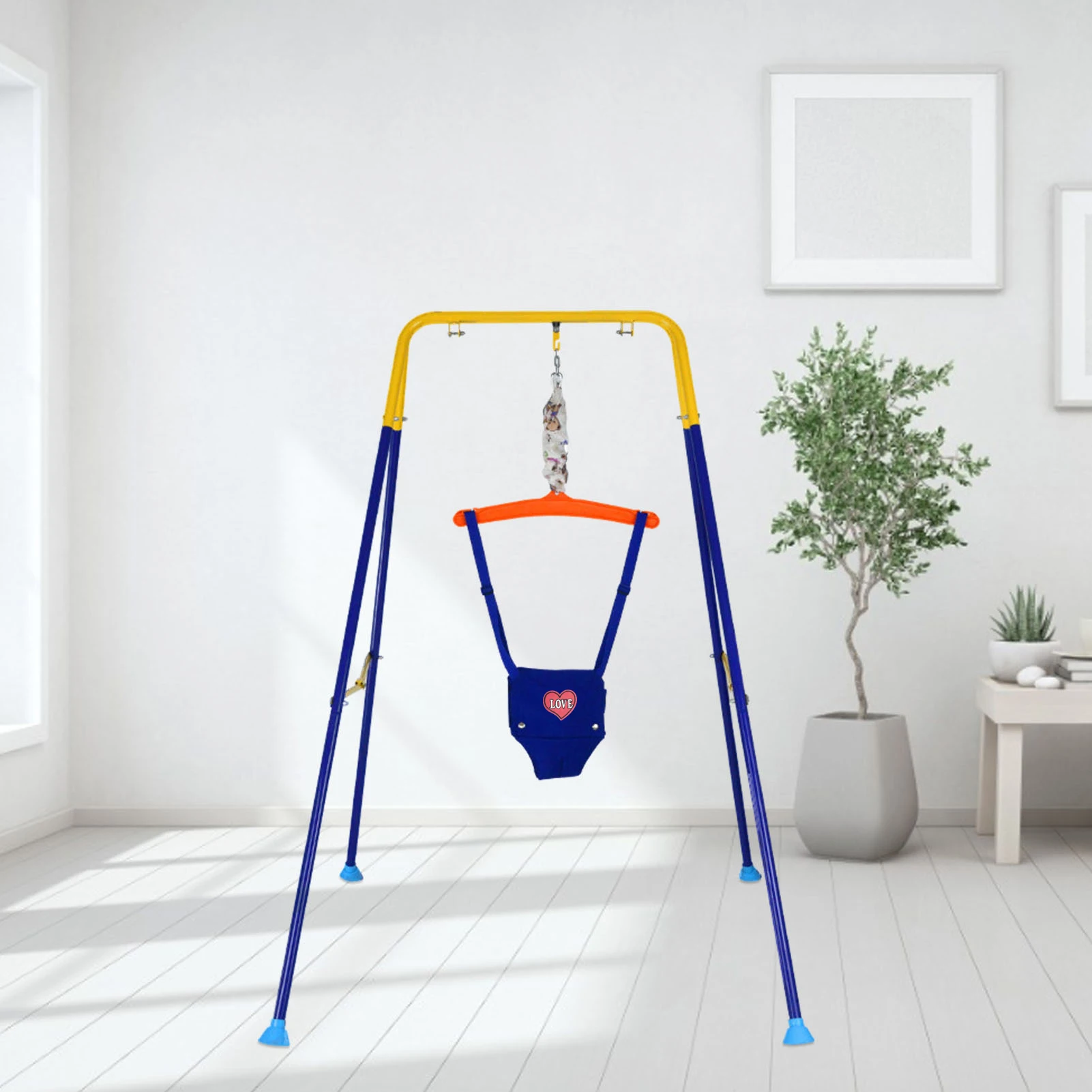 Baby Bounce Seat Toddler Standing Door Exerciser For Active Baby Kids Jump And Have Fun Toy Swing Hammock Seat