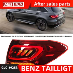 For Mercedes Benz GLC Class X253 Facelift 2020‑2022 Rear Light Taillight Lamp LED Tail Lights Replacement