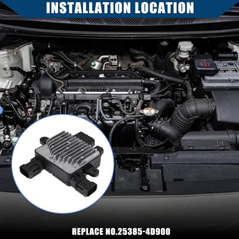 

25385-4D900 Модуль управления вентилятором охлаждения радиатора для Kia Sedona 2006-2014 HYUNDAI ENTOURAGE 2008