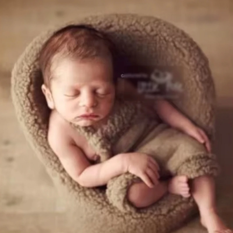 Baru Bayi Baru Lahir Bantal Sofa Bulan Purnama Foto Souvenir Alat Peraga Fotografi Studio Bayi Fotografi Aksesoris Berpose Kursi