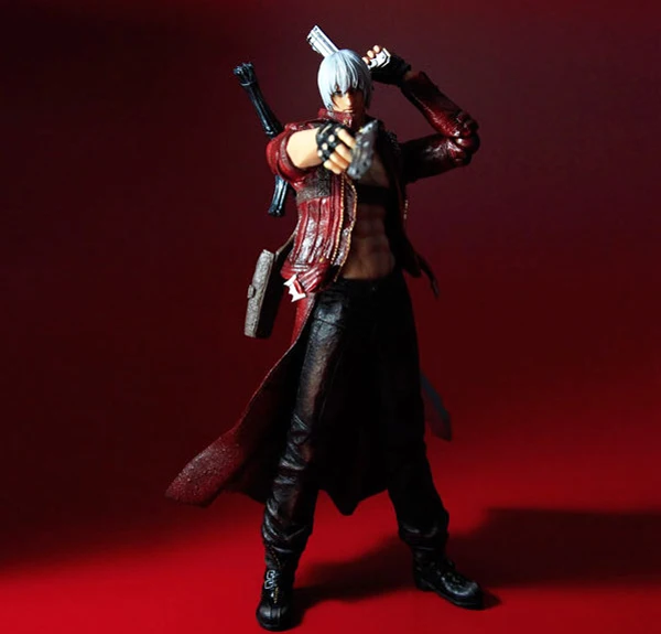 Pa Devil May Cry Dante Action Figures Game Peripherals Game Figure 15cm Model Figure Toys Birthday Gifts For Kids