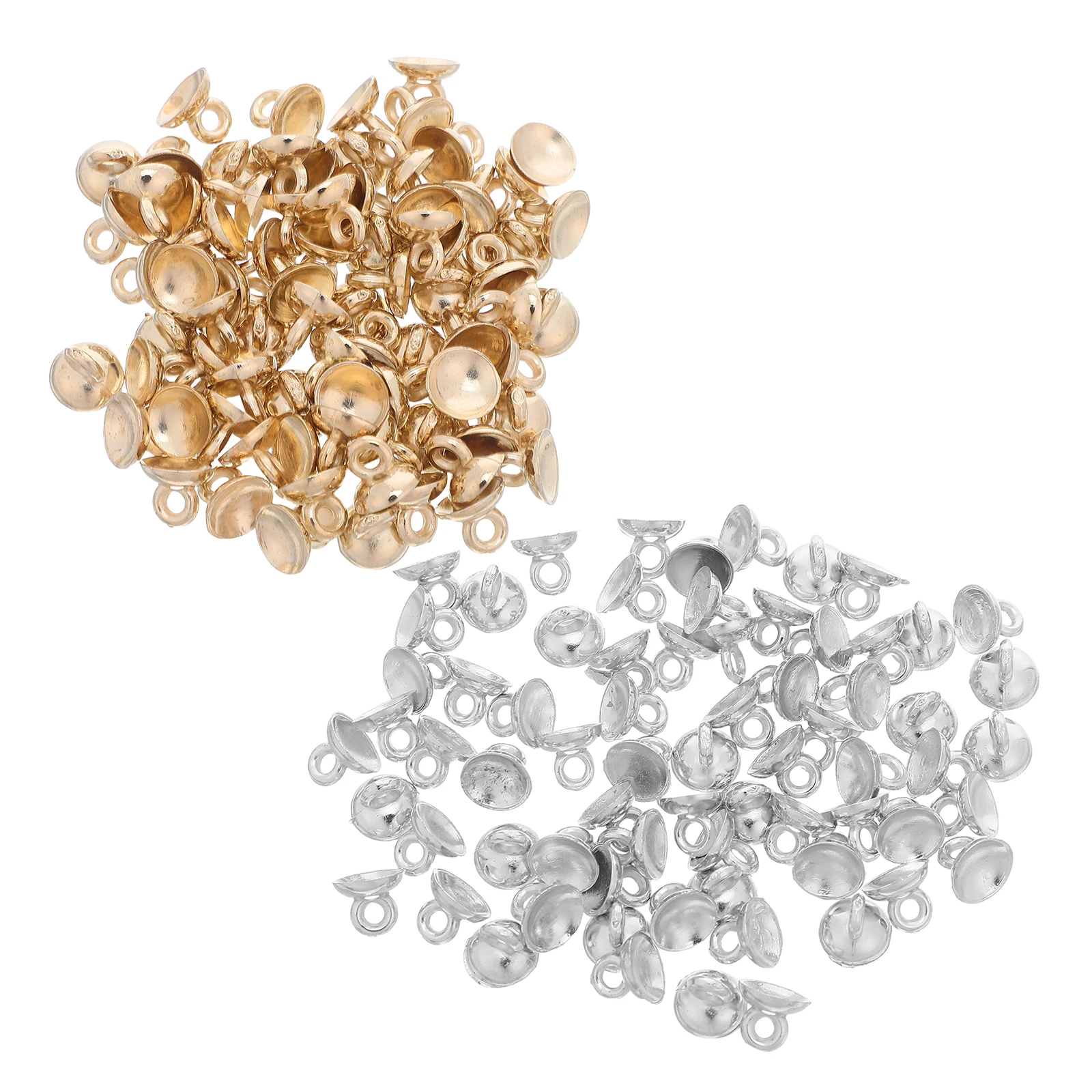 400 قطعة وعاء المعكرونة على شكل وعاء رفع الملحقات الخرز صينية العقص لصنع المجوهرات سبيكة السائبة #6