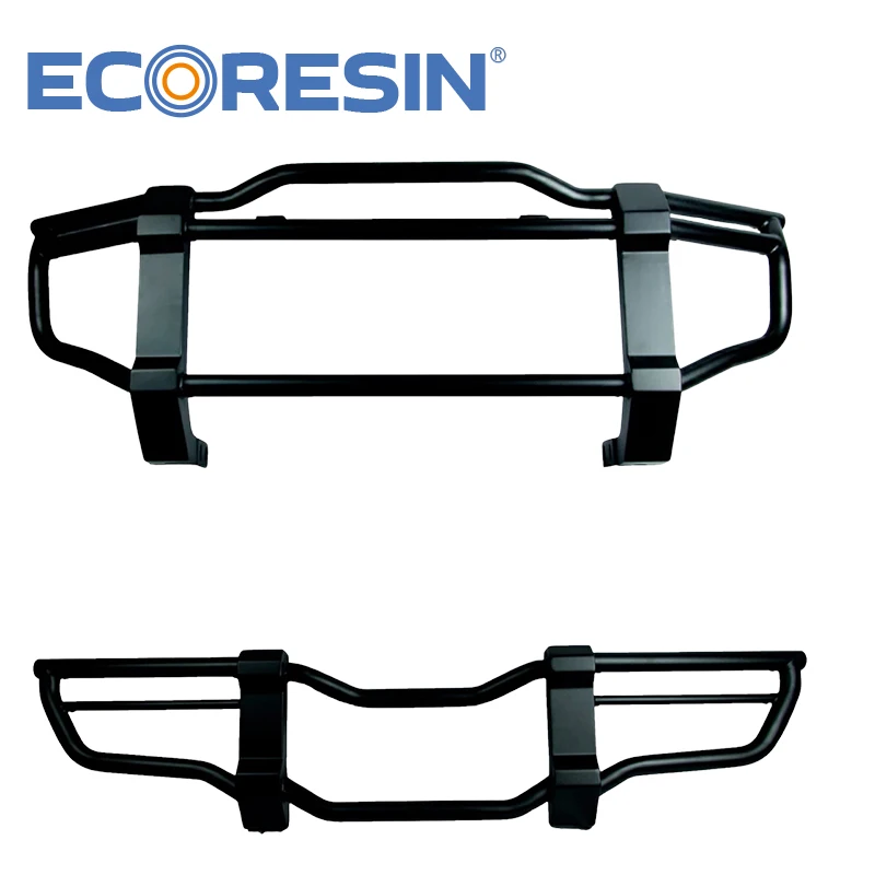 Suzuki Jimny JB64 JB74 Bull Bar Frontstoßstange und hintere Stoßstange – Offroad-Zubehör aus schwarzem Stahl im Land Rover Defender-Stil