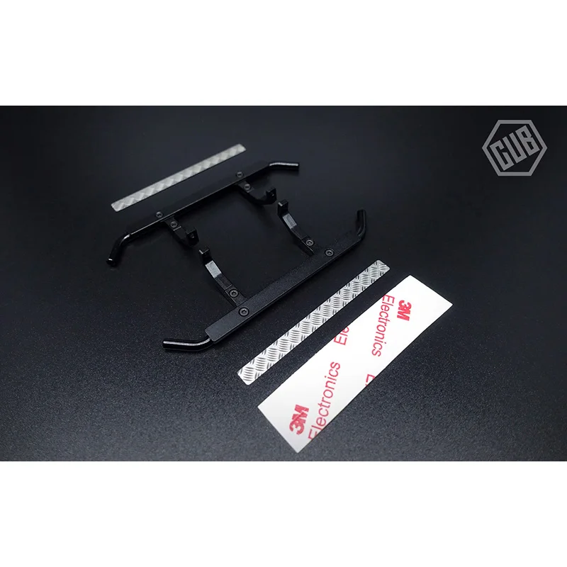 CAPO CUB1 Side Steps Type A Metal Foot Plate DIY 1/18 Crawler Car RC Model Parts Adult DIY Toy Part TH19799