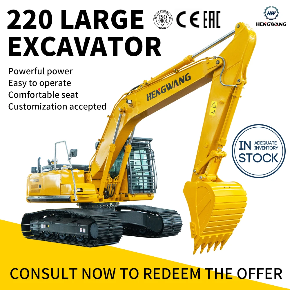 

Large Excavator All Terrain Crawler Heavy Machinery Excavator Euro5 Engineering Construction Diesel Engine Support Customization