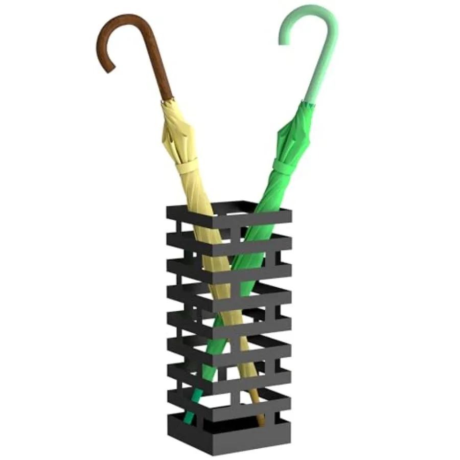 

Подставка для зонтов для прихожей, 16,2 дюйма, металлическая вешалка для зонтов, для дома, офиса, отеля