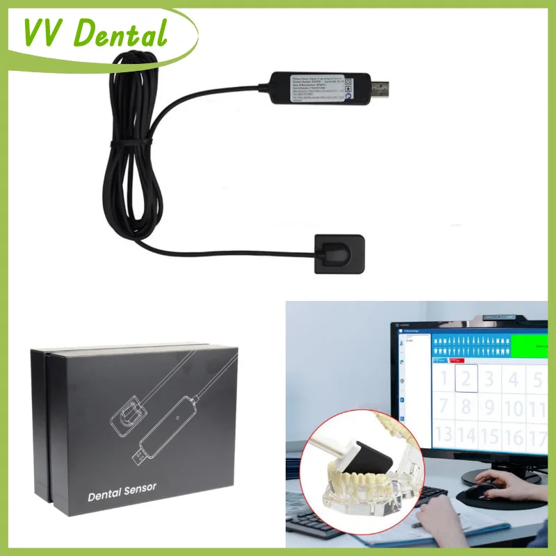 

VV Dental X-Ray Sensor High-Frequency Intraoral Imaging System Use With Software,HD Image Radiovisography sensor