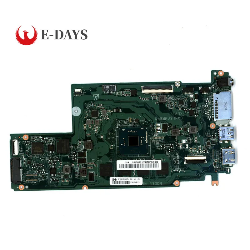 For LENOVO Chromebook N22 Notebook Mainboard DANL6CMB6E0 Laptop Motherboard Celeron N3050 RAM 4G SSD 32G