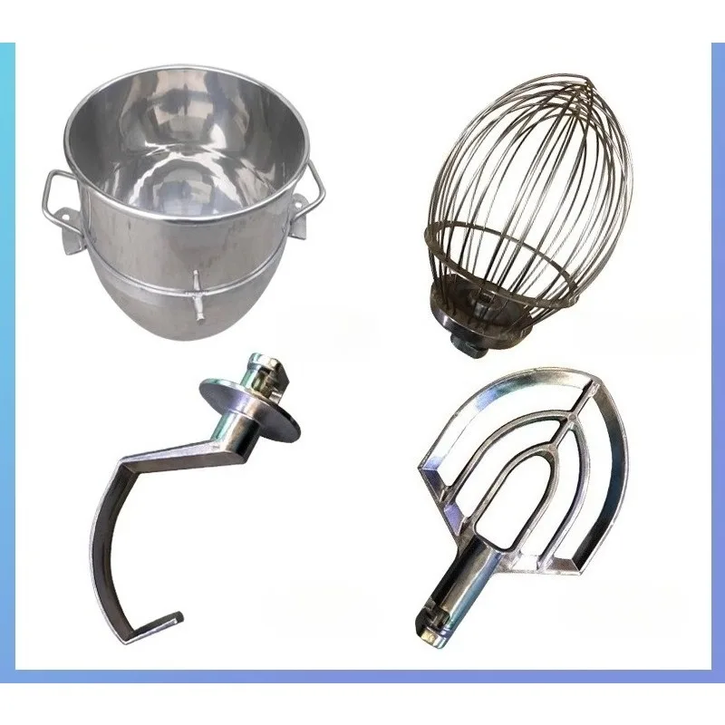 Latest model, mixing accessories, 201 egg beater, 202 racket, 401 and face hook egg beater, stainless steel.