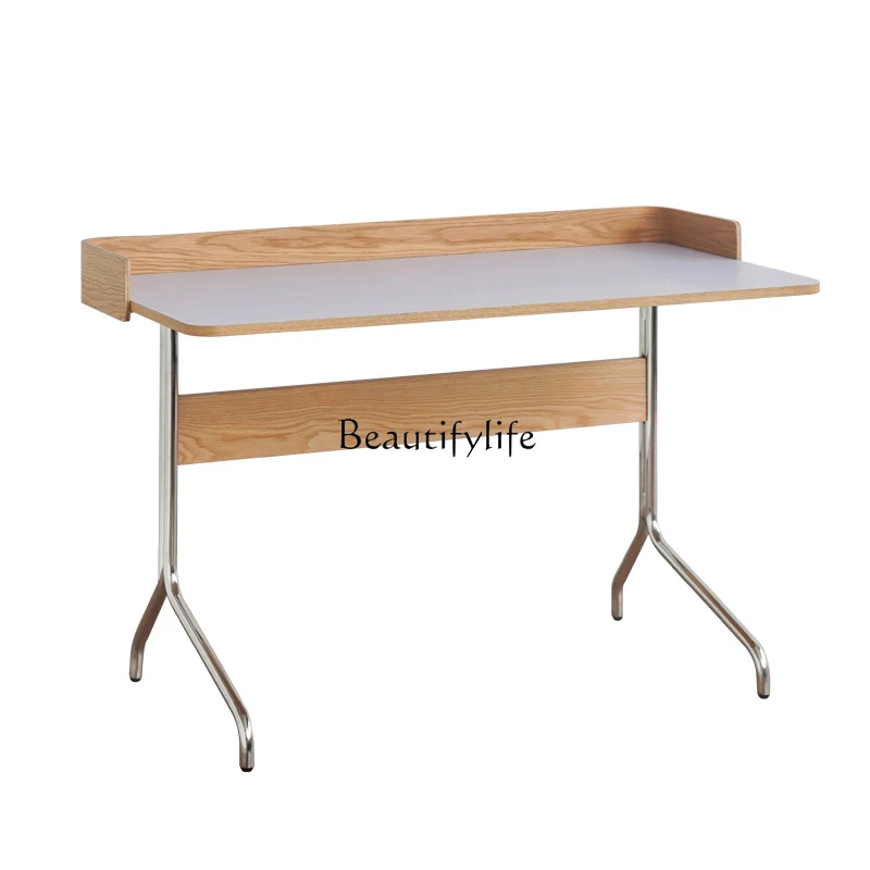 46 مكتب منزلي إسكندنافي شقة صغيرة مكتب عمل مكتب كمبيوتر #2