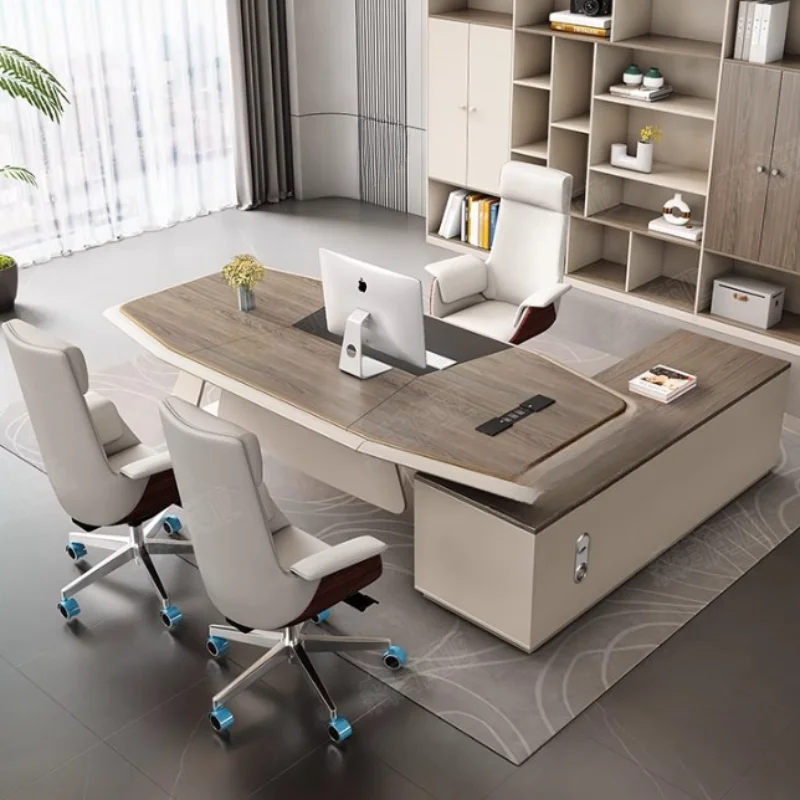 Modern Office Computer Table Base Storage Writing Executive Computer Desks Nordic Tavolino Unique Furniture Backyard Furniture