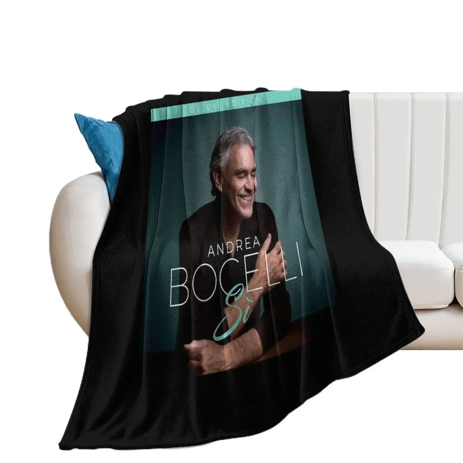 

Andrea Bocelli Si Throw Blanket Bed linens heavy to sleep Blankets