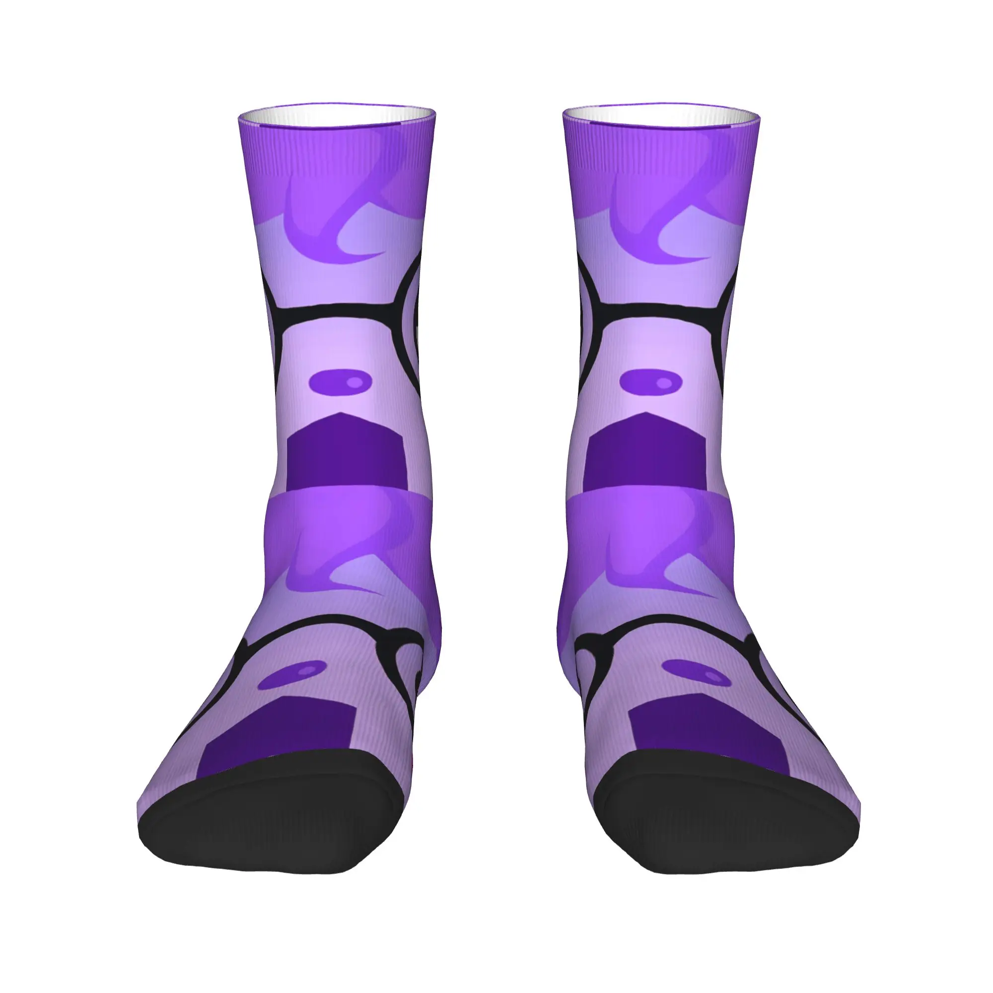 Animal Hospital Purple Rabbit Glasses Anime Stockings Men  Socks Soft Casual Socks Spring Running Sports Anti-Slip Socks Gift