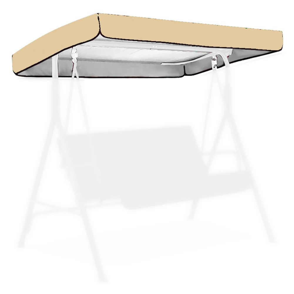 

For Garden Swing Outdoor Canopy Garden Swing Cover Decorative Canopy For Swings Flexible 420D Oxford Fabric Easy Installation