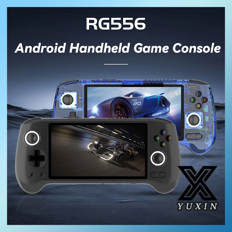 

Rg556 Android 13 Handheld Goes Out Portable Retro Supports Touch Screen Handheld Game Consoles Such As Genshin Impact King Psp