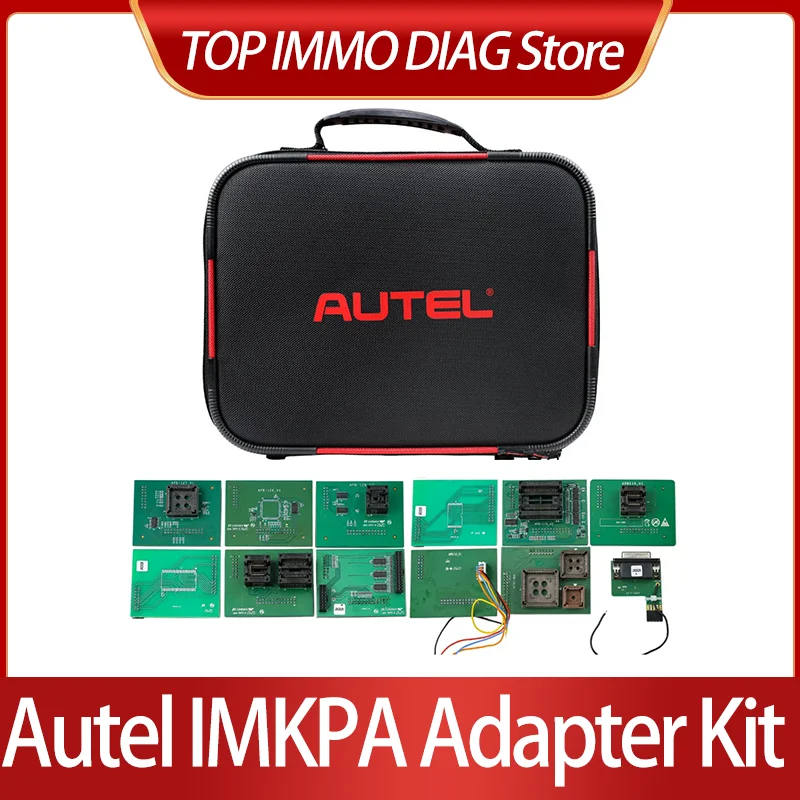 Kit de adaptadores AUTEL MaxiIM IMKPA MQB 5C 5D para programación de llaves EWS3 NEC, aprendizaje de llaves ESL W209, lectura, escritura y borrado XP400Pro IM508 IM608