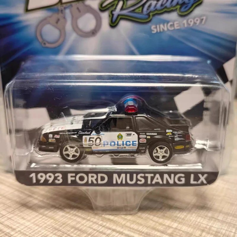 

1:64 1993 Mustang LX — отдел полиции Эдмонтона, Альберты, Канада 30368, коллекция игрушек, небольшие подарки, модель, настенные подвески