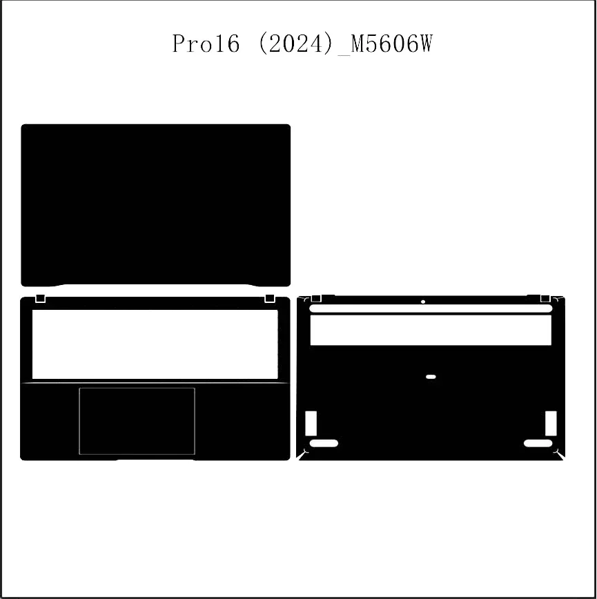 Pegatina de piel para ASUS Vivobook S 16 OLED M5606 M5606W, protección de vinilo para Notebook, PC y portátil