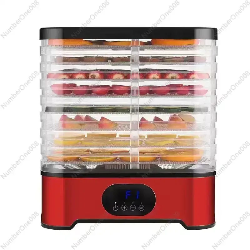 

Сушилка для пищевых продуктов на 8 лотков, 16 л, умная бытовая сушилка для фруктов и овощей