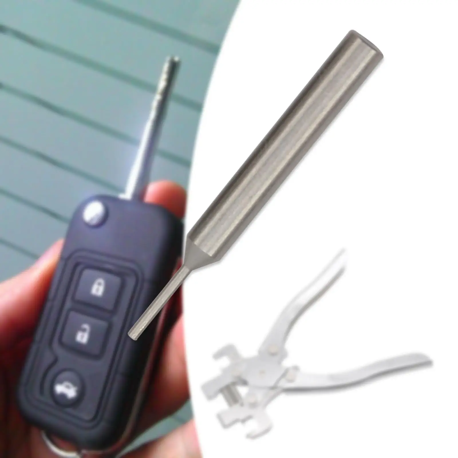

Универсальные стальные плоскогубцы для разборки и сборки выкидных ключей автомобиля, инструмент для снятия и установки автоключей