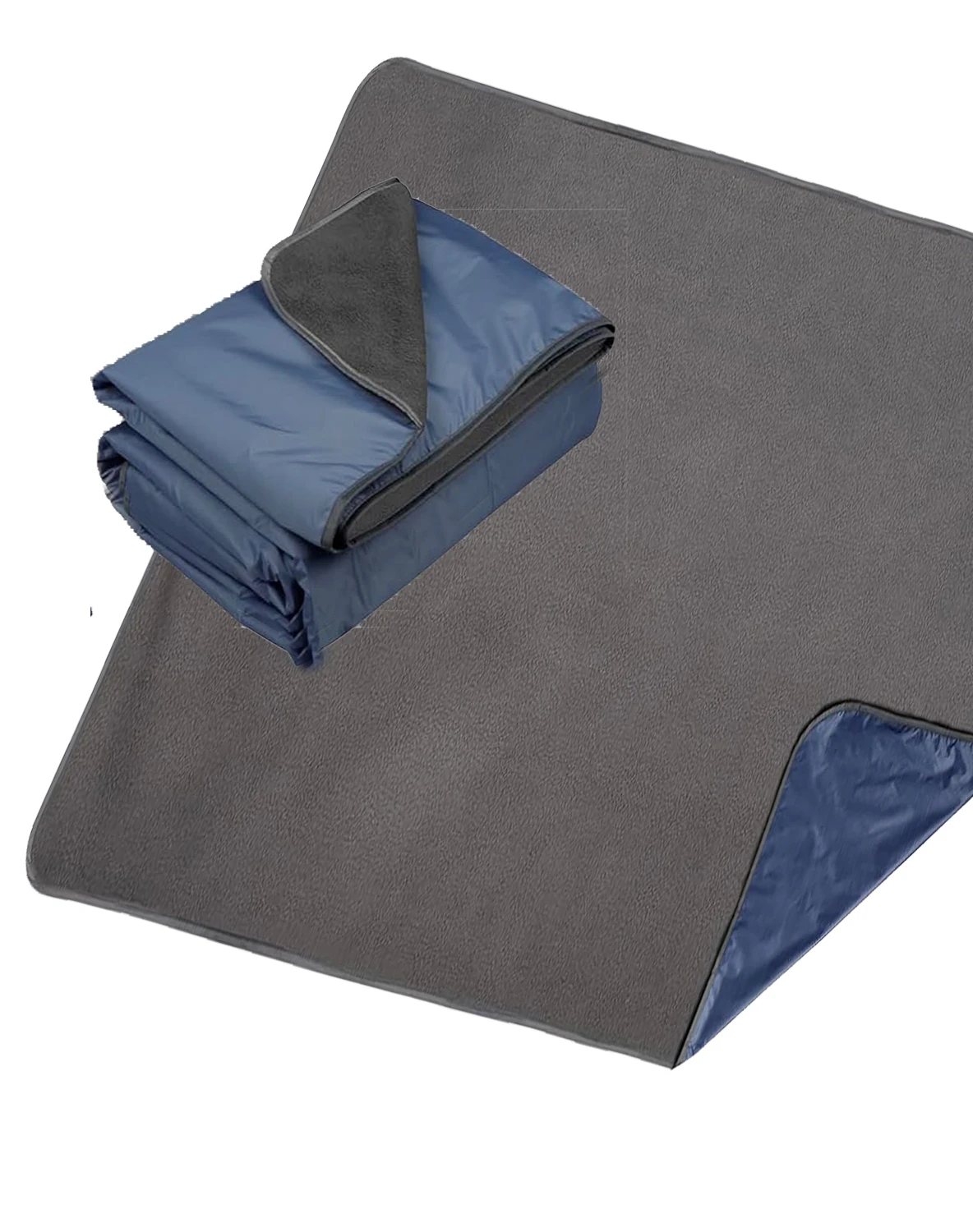 

Durable Large Waterproof Coating Machine Washable Fleece Outdoor Blanket With Hood