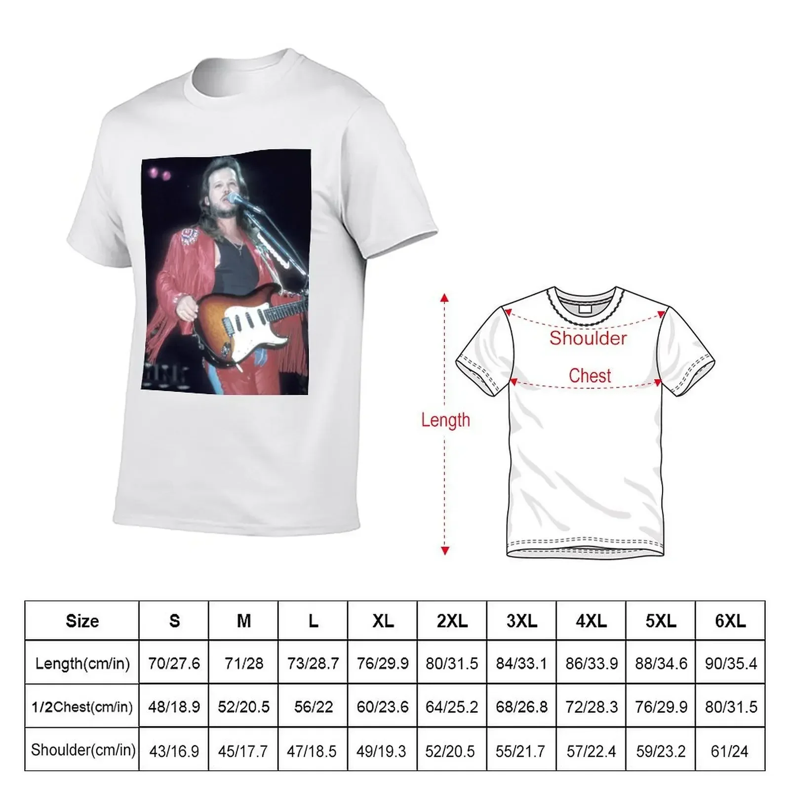 Travis Tritt Photograph T-Shirt sweat oversized basketball graphic tees compression shirt men