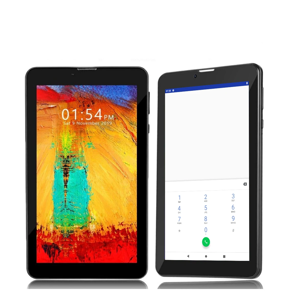 Zupełnie nowy 7-calowy tablet z systemem Android 11 SC7731 z czterordzeniowym procesorem 1 GB pamięci RAM 16 GB pamięci ROM 2xSIM Obsługa kart GPS 1024x600 pikseli