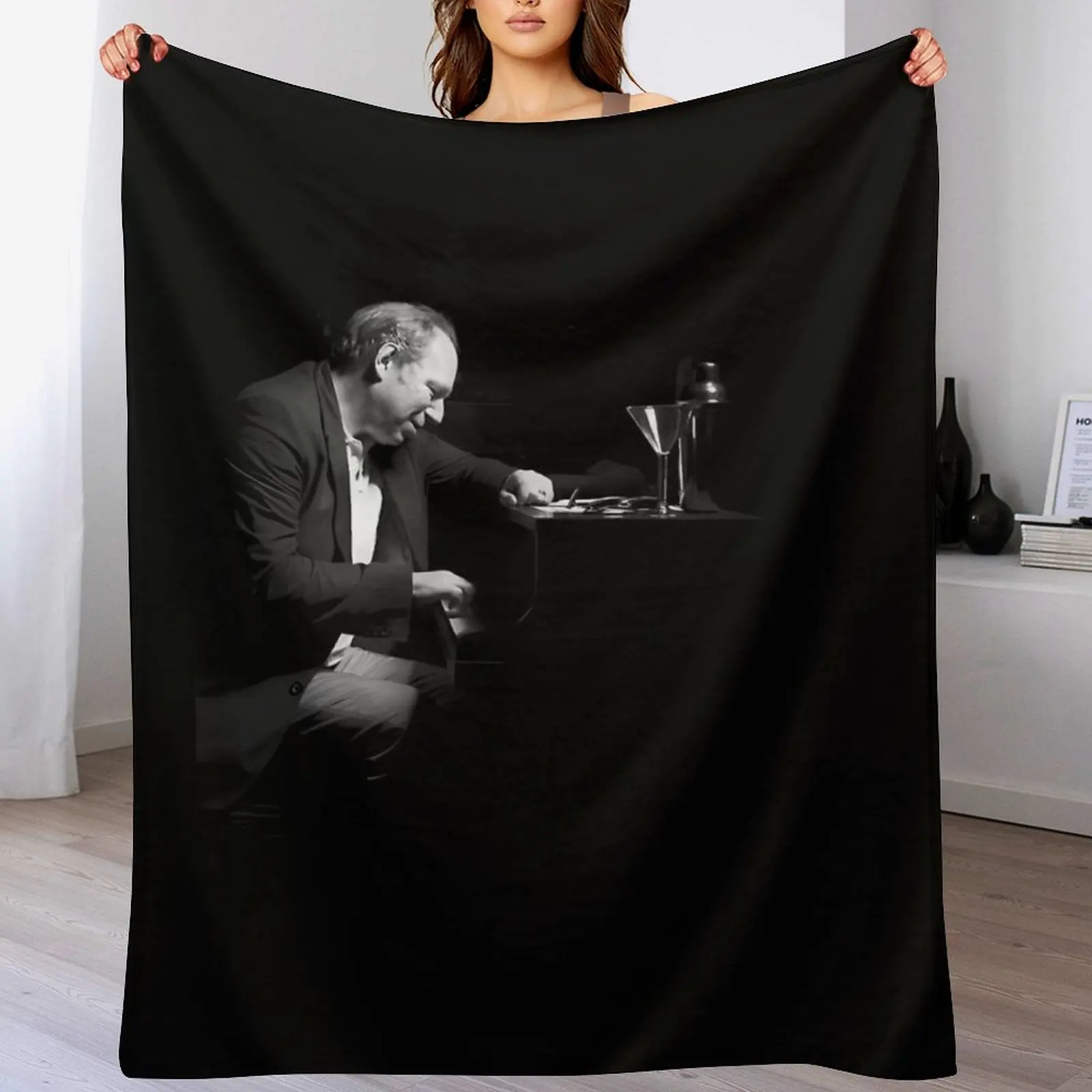 Hans Zimmer Pianis Throw Blanket for sofa cosplay anime Blankets