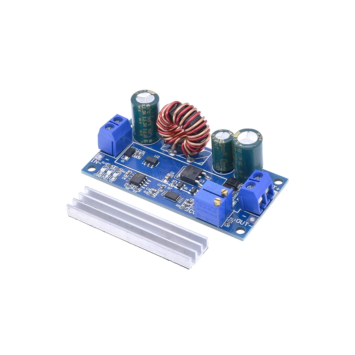 

CC CV Adjustable 3A 35W DC 5 -30V to DC 0.5 -30V Step Up Down Buck Boost Converter Power Supply Module Voltage Regulator XY-SJVA