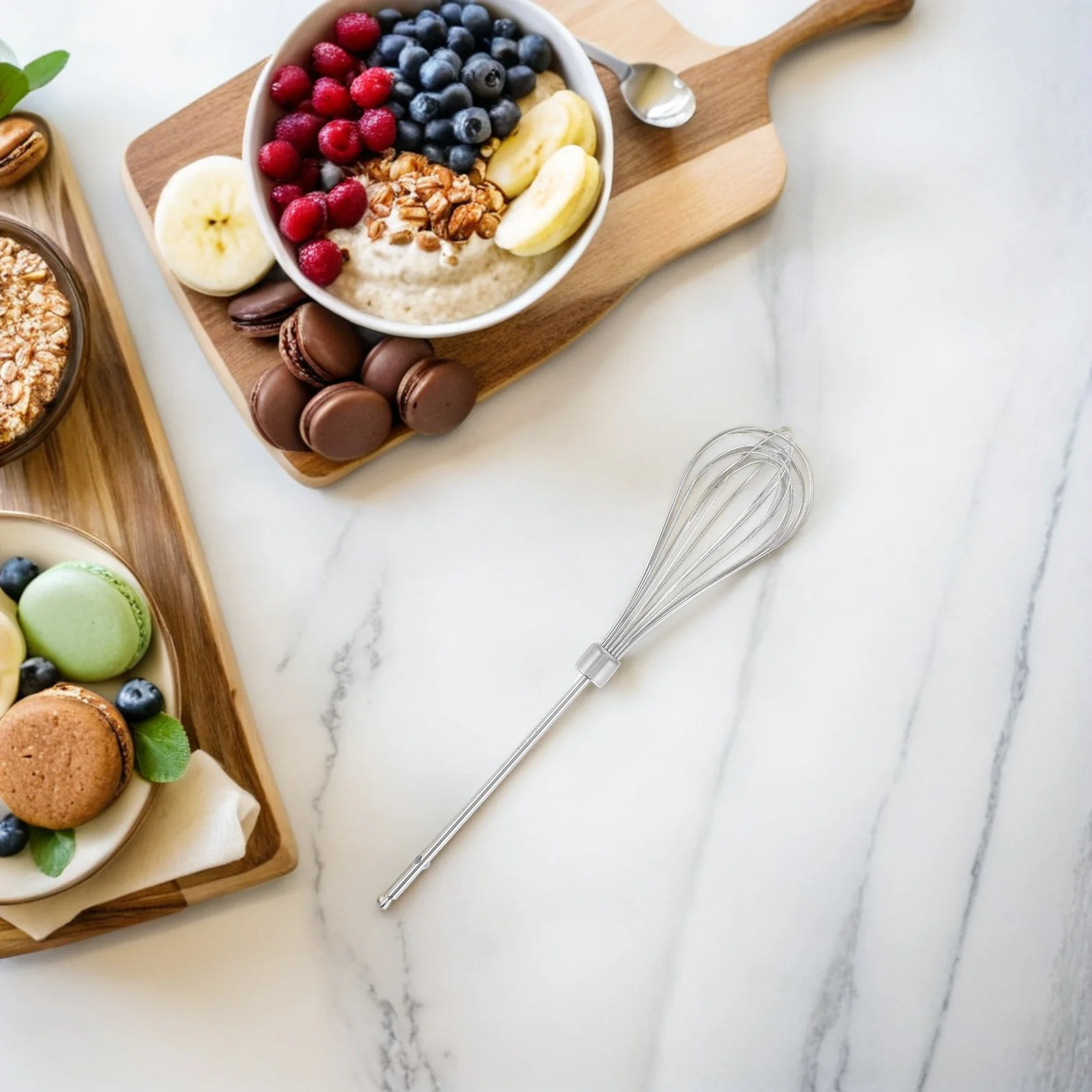 

4 шт., сменный миксер из нержавеющей стали, венчик для взбивания яиц для выпечки, смешивание теста, смеситель для взбивания крема, насадка для миксера